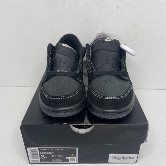Nike Air Jordan 1 Retro Low SP Travis Scott “Black Phantom” 2023 - Picture 2 of 4